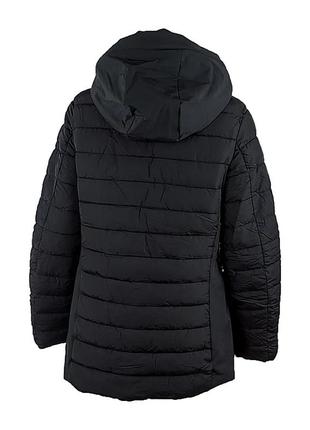 Женская куртка cmp jacket long zip hood черный 2xs (32k1516-u901 2xs)2 фото