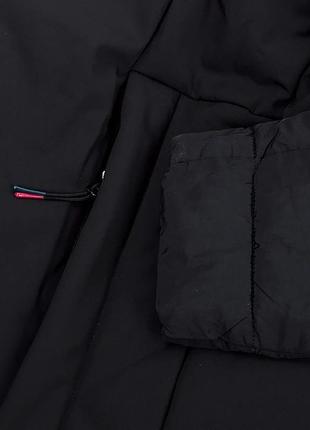 Женская куртка cmp jacket long zip hood черный 2xs (32k1516-u901 2xs)4 фото
