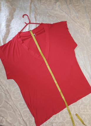 Натуральная,трикотажная-стрейч,туника-платье с карманами,большого размера-оверсайз,diva