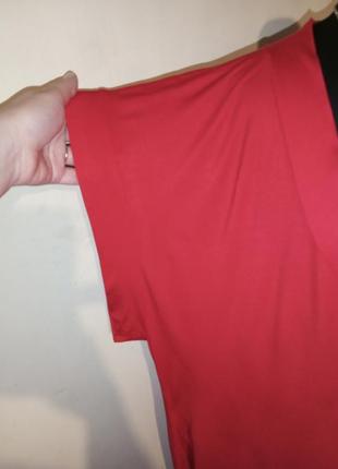 Натуральная,трикотажная-стрейч,туника-платье с карманами,большого размера-оверсайз,diva