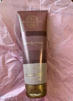 Крем для тіла bath and body works vanilla and patchouli