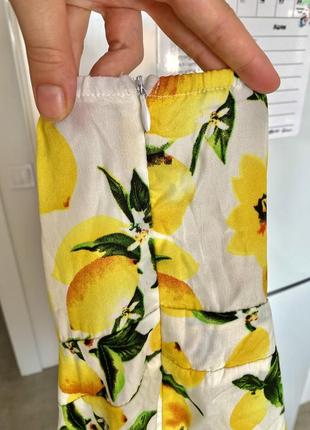 Платье с лимонами летний размер 38 (s/m) bohoo9 фото