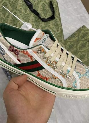 ☀️шалений розпродаж ☀️ кеди gucci tennis 37, 38.39.40.41