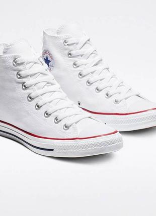 Кеди converse chuck taylor all star hi optical white