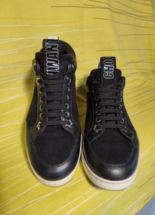 Сникерсы хайтопы, кроссовки, кеды от jimmy choo