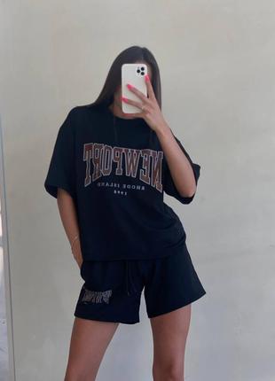 Костюм newport футболка + шорты