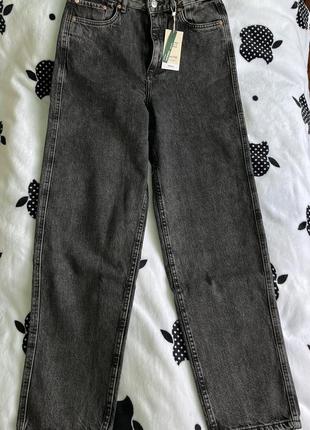 Оригинальные женские джинсы с высокой талией от mango7 фото