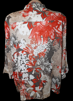 Женская легкая блуза gelco большого размера 100% cotton7 фото