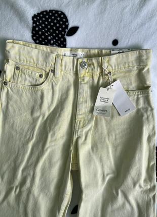 Оригінальні жіночі джинси mom з високою талією від mango7 фото
