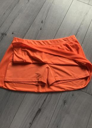 Спортивная юбка с шортами adidas6 фото