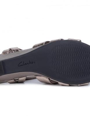 Р.38,39.5,41 clarks женские кожаные босоножки оригинал3 фото