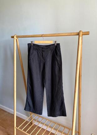 Вкорочені брюки з натурального льону від george2 фото