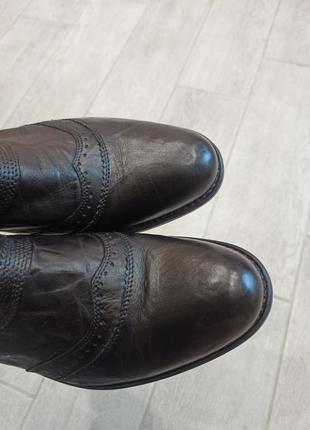 Шкіряні чоботи, ботинки roberto santi4 фото