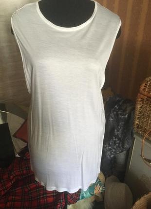 Удлиненная майка h&m