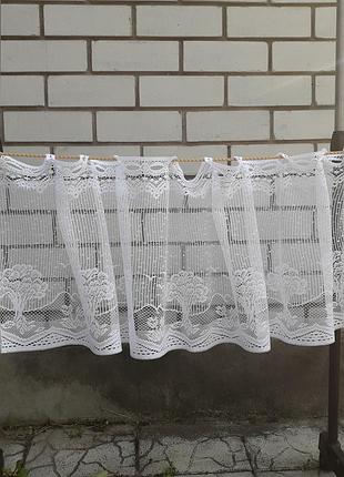 Штора кафе гардина тюль