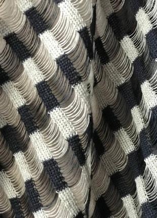 Шикарный палантын пончо шарф linen+linen 120% lino5 фото
