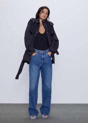 Шикарна літня дощова курточка zara m