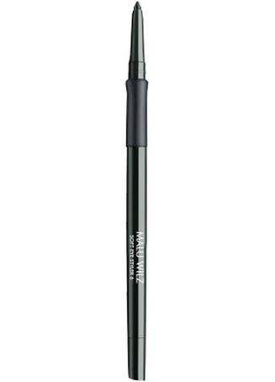 Олівець для очей malu wilz soft eye styler 09 — smokey blue stone (4043993437794)