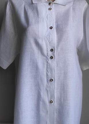 Wallmann блуза сорочка льон австрія2 фото