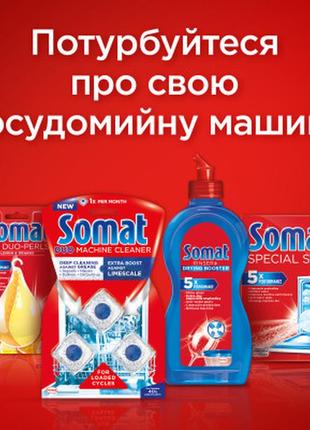 Таблетки для посудомийних машин somat gold 34 шт. (9000101577105)8 фото