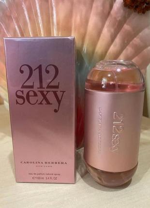 Жіноча парфумована вода carolina herrera 212 sexy кароліна херера 212 sexy 60 мл