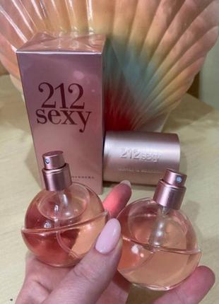 Женская парфюмированная вода carolina herrera 212 sexy каролина херера 212 sexy 60 мл3 фото