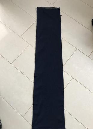Чоловічий шарф шерсть+шовк італія розмір 30,5/ 140 см2 фото