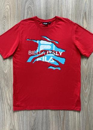 Чоловіча футболка з принтом fila