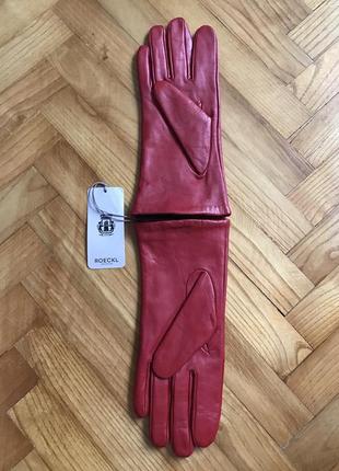 Roeckl-новые немецкие кожаные варежки перчатки! р.-7.53 фото