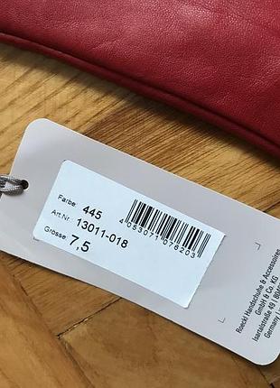 Roeckl-новые немецкие кожаные варежки перчатки! р.-7.5