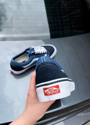 Кеди vans old skool blue5 фото