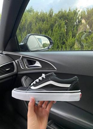 Мужские, замшевые, текстильные кеды vans old skool classic / натуральная замша3 фото