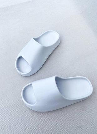 Шльопанці у стилі adidas yeezy slide white2 фото