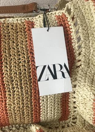Стильная плетеная сумка zara2 фото