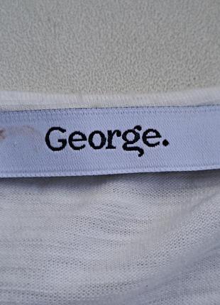 (1041) красивая молочная  женская блуза george /размер  20/487 фото