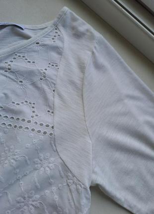 (1041) красивая молочная  женская блуза george /размер  20/486 фото