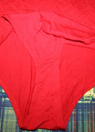 Красный боди большого батального размера батал тонкий легкий5 фото