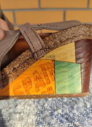 Art испания босоножки сандалии платформа кожа.5 фото