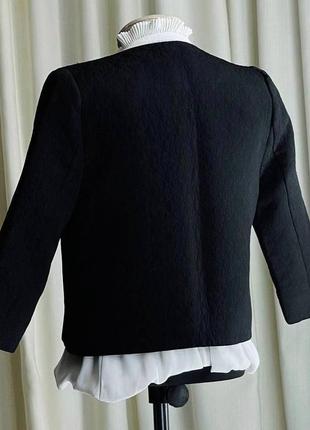 Шикарный укороченый пиджак болеро жакет2 фото