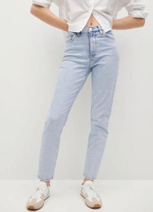 Оригінальні жіночі джинси mom від mango1 фото