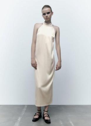 Сарафан, платье zara, коллекция 2023 года, размер s, м1 фото