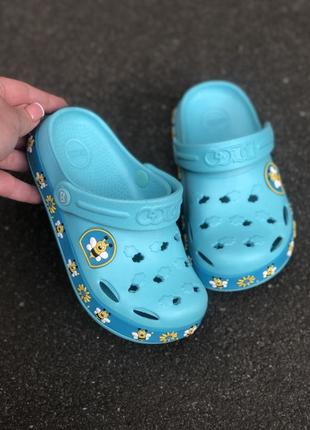 Крокси для дівчаток крокси для дівчат дитяче взуття літнє взуття шльопанці босоніжки1 фото