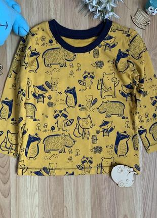 Фірмовий реглан george малюкові 1-1,5 року стан нового.