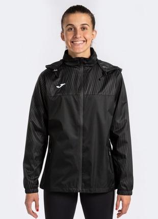 Жіноча вітровка joma montreal raincoat чорний xs 901708.100 xs3 фото