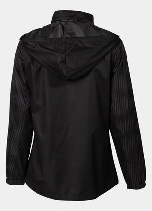 Жіноча вітровка joma montreal raincoat чорний xs 901708.100 xs2 фото