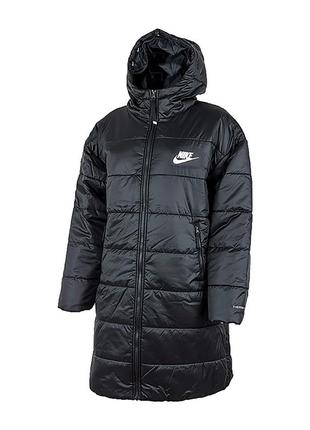 Жіноча куртка nike w nsw syn tf rpl hd parka чорний m (dx1798-010 m)