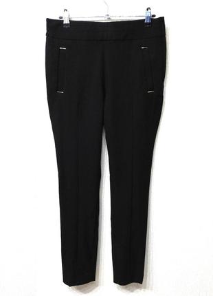 Базовые черные штаны лосины леггинсы с стрелками от h&m4 фото
