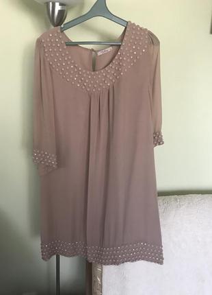 Нежнейшее шелковое платье