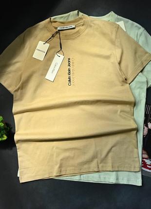 Футболка келвин клейн / брендовые футболки calvin klein на лето