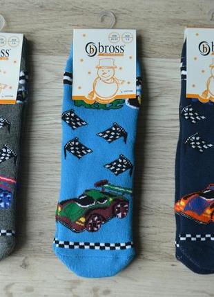 Детские махровые носочки набор из 3-х штук на мальчика турецкой фирмы bross